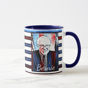 Bernie Sanders American Flag Politischer Kaffee Ta Tasse