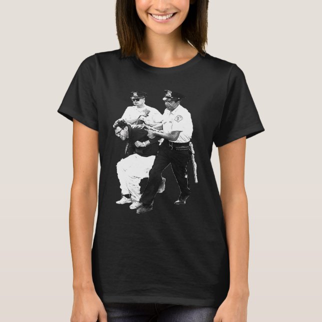 Bernie Sanders Arrested T-Shirt (Vorderseite)