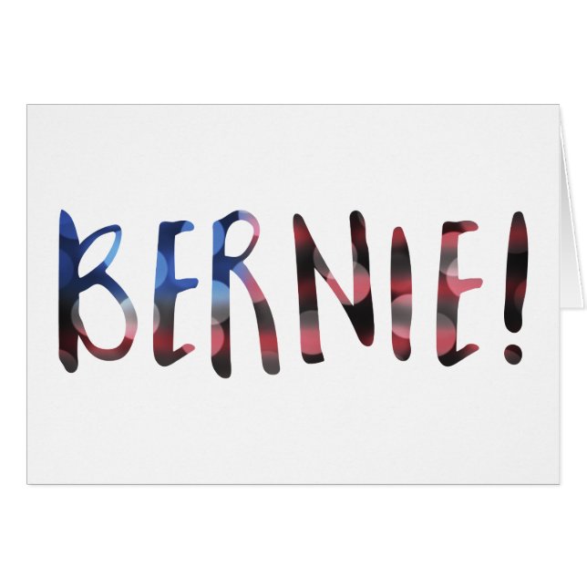 bernie sanders bokeh (Vorderseite (Horizontal))