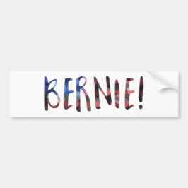 bernie sanders bokeh autoaufkleber
