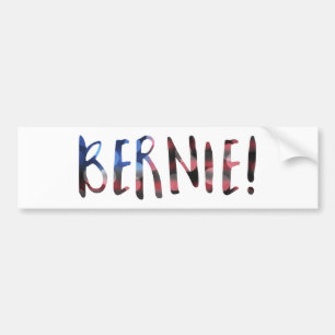 bernie sanders bokeh autoaufkleber