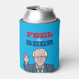 Bernie Sanders - Feel the Beer Dosenkühler