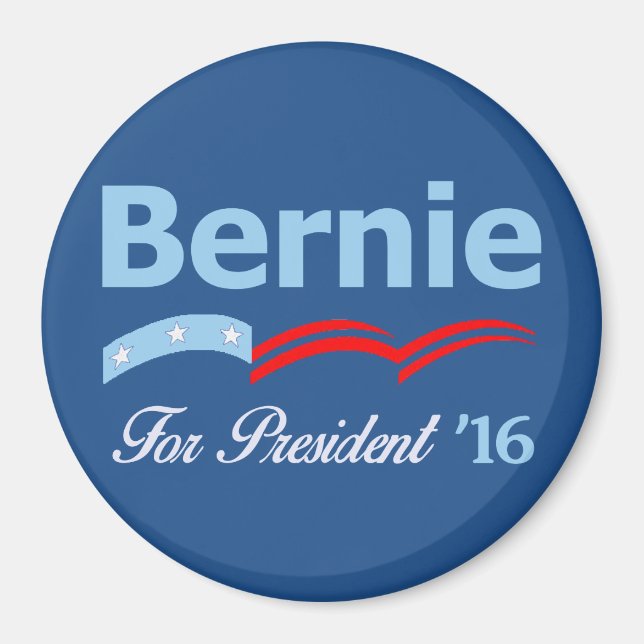 Bernie Sanders für den Präsidenten 2016 Magnet (Vorne)