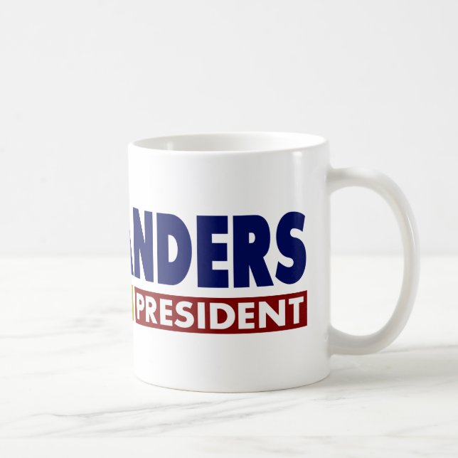 Bernie Sanders für Präsident V1 Kaffeetasse (Rechts)