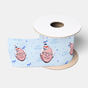 BERNIE SANDERS GEBURTSTAG SATINBAND