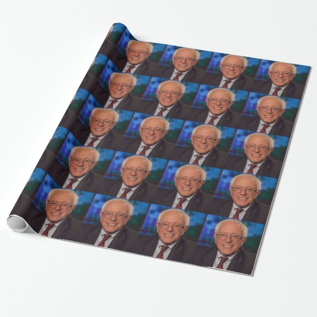 Bernie Sanders Geschenkpapier (Ungerollt)