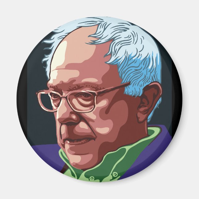 Bernie Sanders Magnet (Vorne)