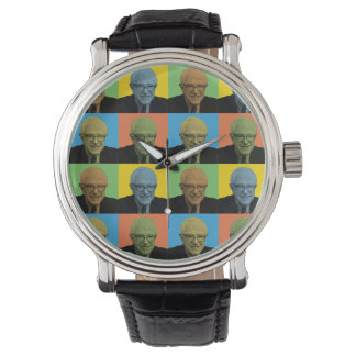 Bernie Sanders Pop-Art Armbanduhr
