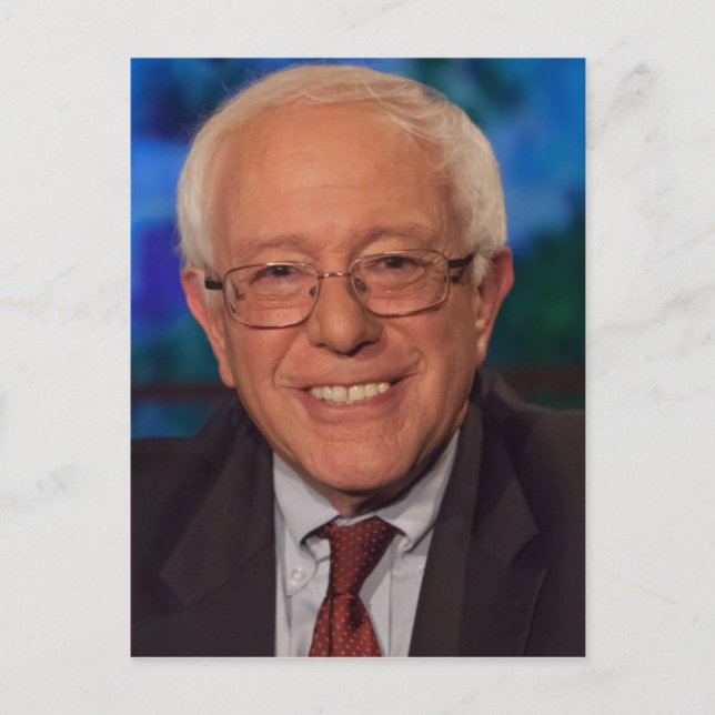 Bernie Sanders Postkarte (Vorderseite)