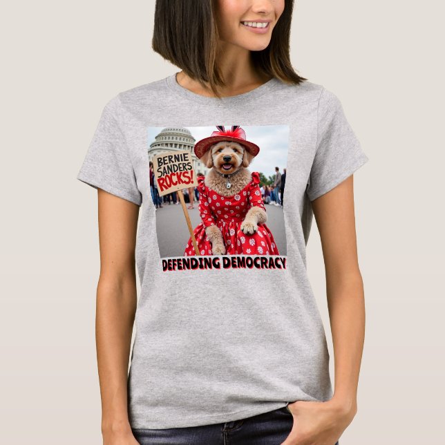 Bernie Sanders Rocks T-Shirt (Vorderseite)