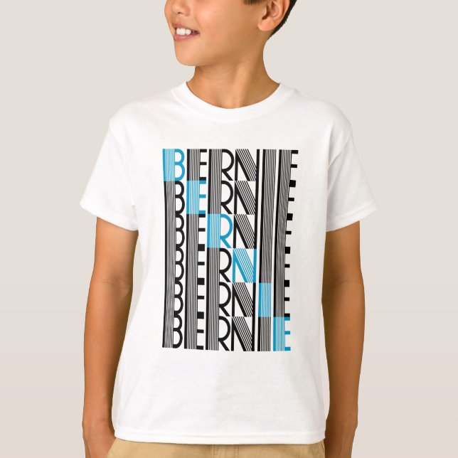 BERNIE sanders text T-Shirt (Vorderseite)