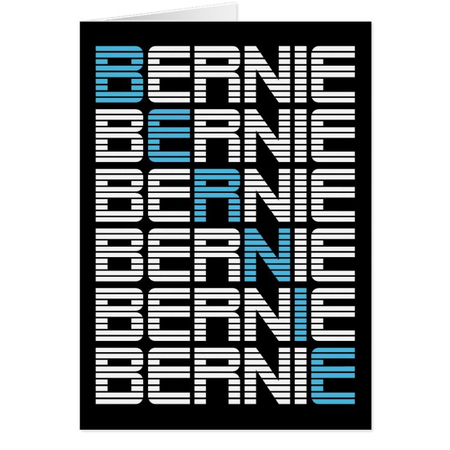 BERNIE sanders textStacks (Vorne)