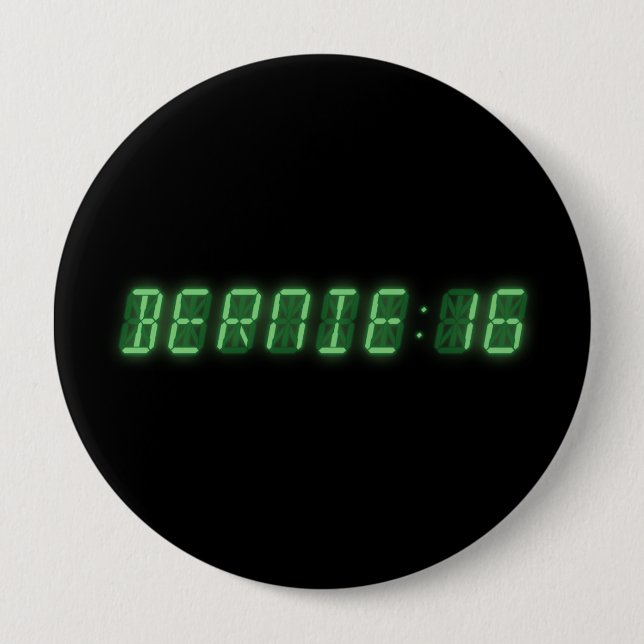 Bernie Sanders Time Button (Vorderseite)
