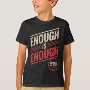 Bernie Sanders und Aoc 2028 für Präsidentschaftska T-Shirt