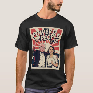Bernie Sanders und Aoc-Präsidentschaftskampagne 20 T-Shirt