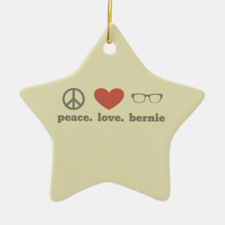 Bernie Sanders Wahl-Werbematerial Keramikornament