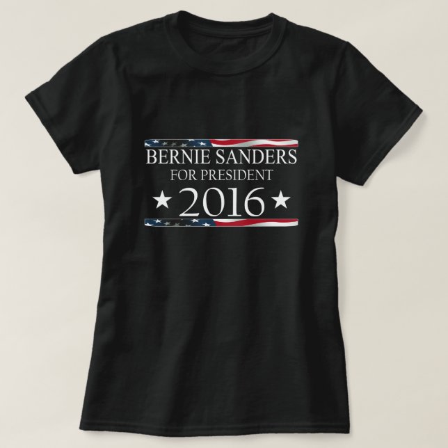 Bernie-Sandpapierschleifmaschine-amerikanische T-Shirt (Design vorne)