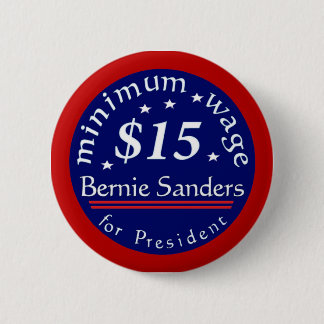 Bernie-Sandpapierschleifmaschine-Kampagnen-Knopf, Button