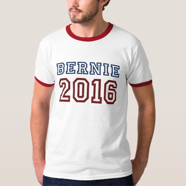 Bernie-Sandpapierschleifmaschine-Präsident 2016 T-Shirt (Vorderseite)
