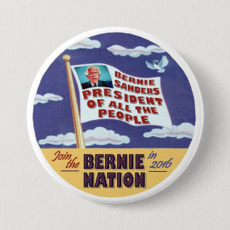 Bernie-Sandpapierschleifmaschine-Präsident aller Button