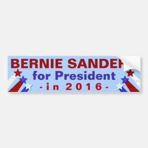 Bernie-Sandpapierschleifmaschine-Präsident Wahl Autoaufkleber