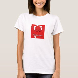 Bernie-Sandpapierschleifmaschine-Revolution T-Shirt