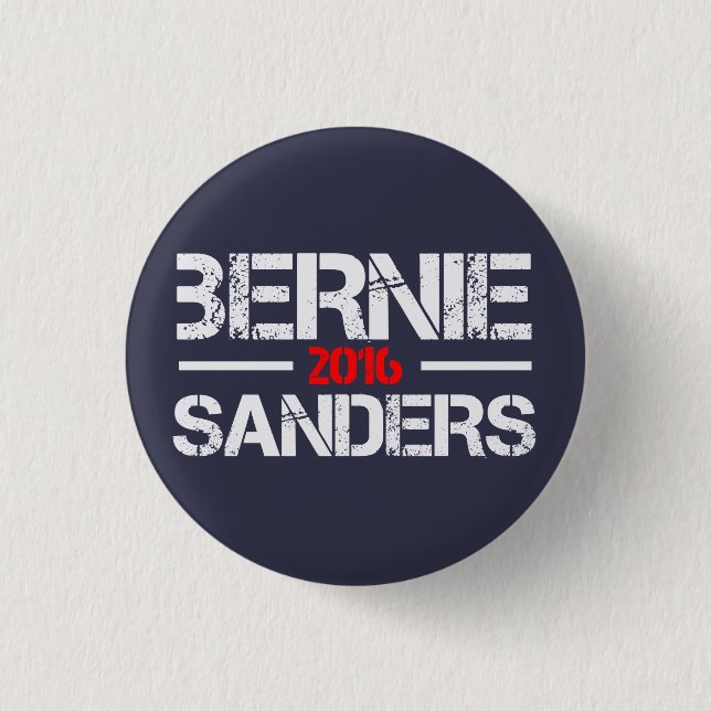 Bernie-Sandpapierschleifmaschinen 2016 Button (Vorderseite)