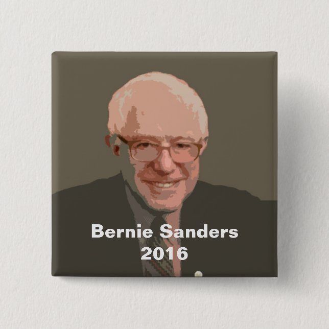 Bernie-Sandpapierschleifmaschinen 2016 Button (Vorderseite)