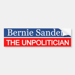 Bernie-Sandpapierschleifmaschinen das Unpolitician Autoaufkleber