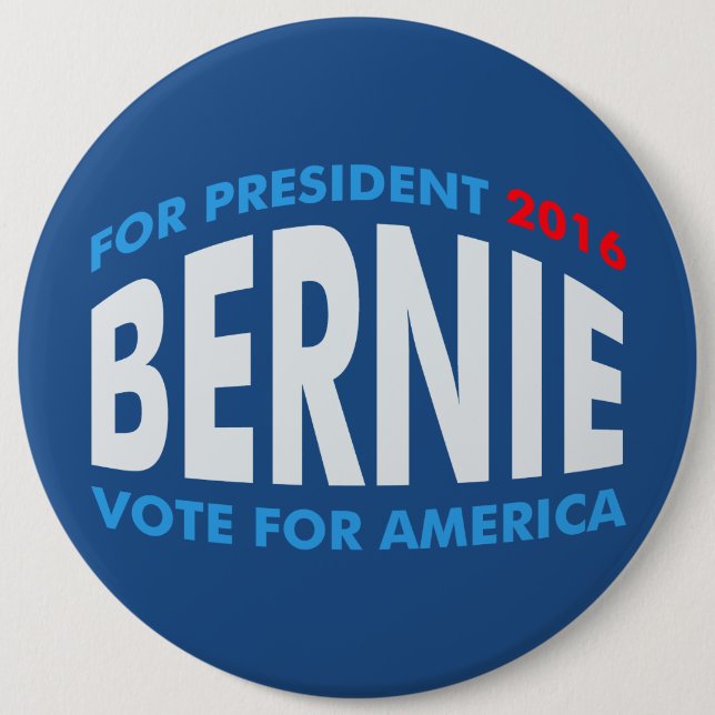 Bernie-Sandpapierschleifmaschinen für Amerika Button (Vorderseite)