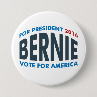 Bernie-Sandpapierschleifmaschinen für Amerika Button