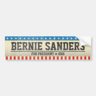 Bernie-Sandpapierschleifmaschinen für Präsidente Autoaufkleber