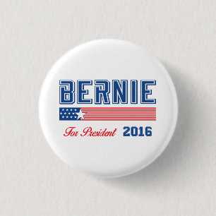 Bernie-Sandpapierschleifmaschinen für Präsidente Button