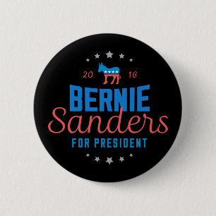 Bernie-Sandpapierschleifmaschinen für Präsidente Button