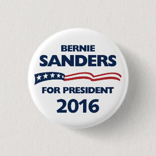 Bernie-Sandpapierschleifmaschinen für Präsidente Button