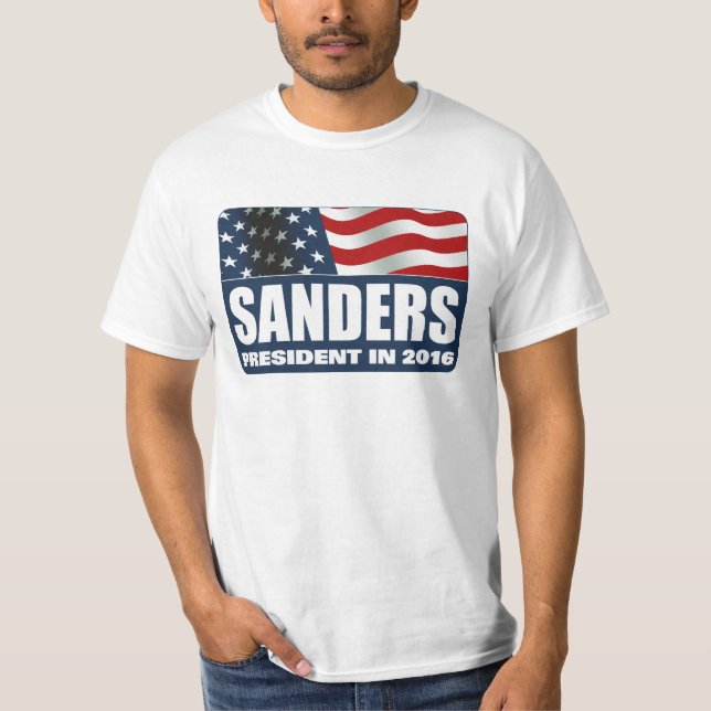 Bernie-Sandpapierschleifmaschinen für Präsidenten T-Shirt (Vorderseite)