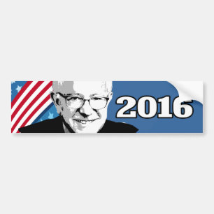 BERNIE-SANDPAPIERSCHLEIFMASCHINEN Kandidat 2016 Autoaufkleber
