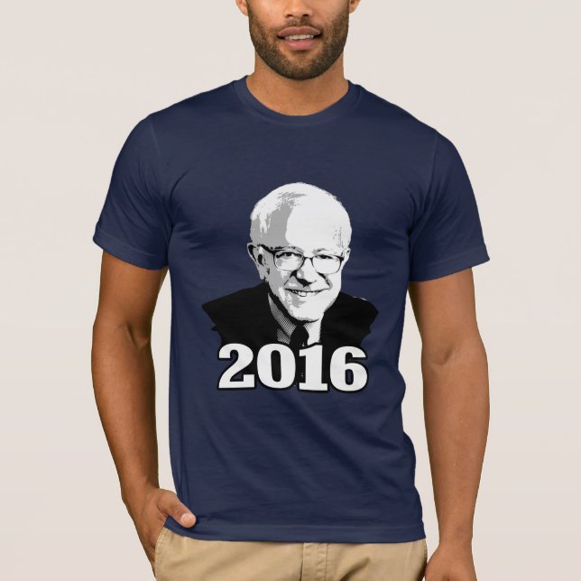 BERNIE-SANDPAPIERSCHLEIFMASCHINEN Kandidat 2016 T-Shirt (Vorderseite)