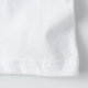 Bernie-Sandpapierschleifmaschinen T-Shirt (Detail - Saum (in Weißt))