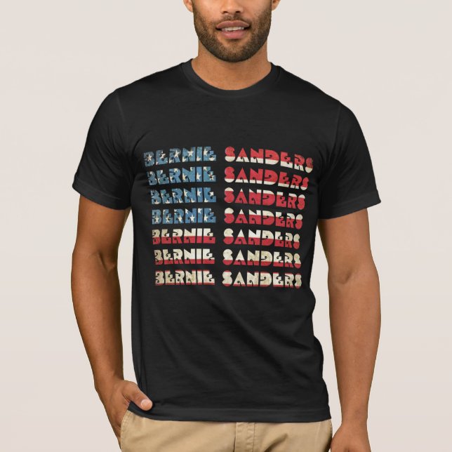 Bernie-Sandpapierschleifmaschinen USA-T - Shirt (Vorderseite)