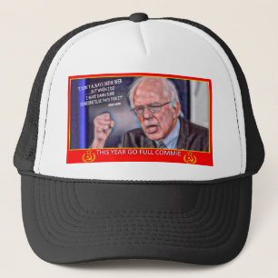 Bernie-SandpapierschleifmaschinenCommie trinke ich Truckerkappe
