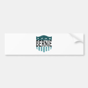 BERNIE US Flagge Autoaufkleber