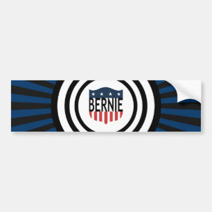 BERNIE-US Flagge Autoaufkleber