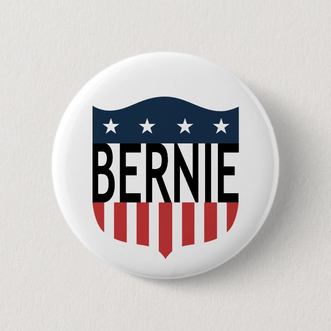 BERNIE-US Flagge Button (Vorderseite)