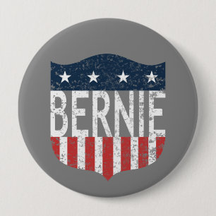 BERNIE US Flagge Button