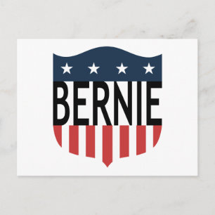 BERNIE US Flagge Postkarte