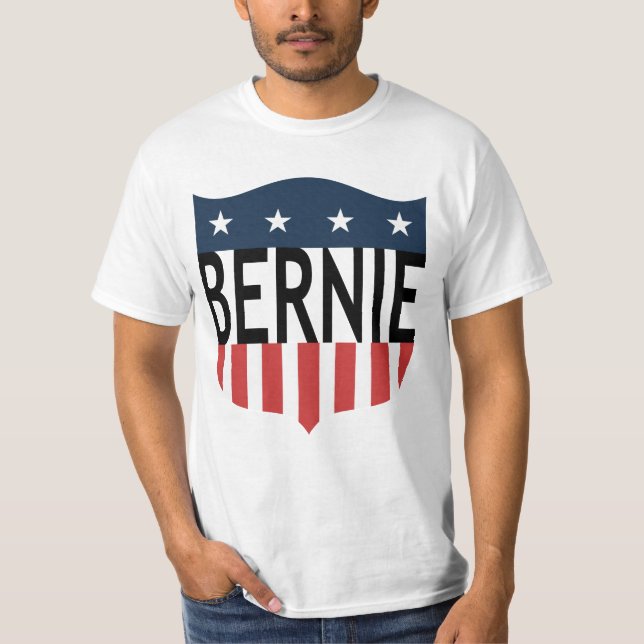 BERNIE US Flagge T-Shirt (Vorderseite)