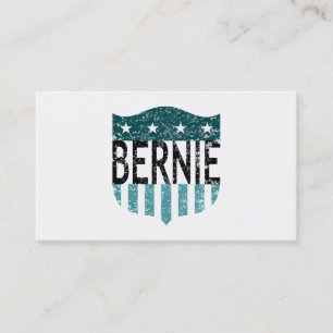 BERNIE US Flagge Visitenkarte