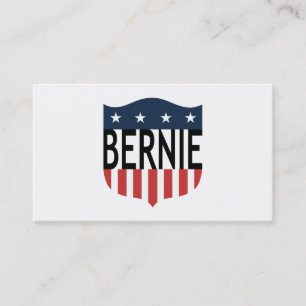BERNIE US Flagge Visitenkarte