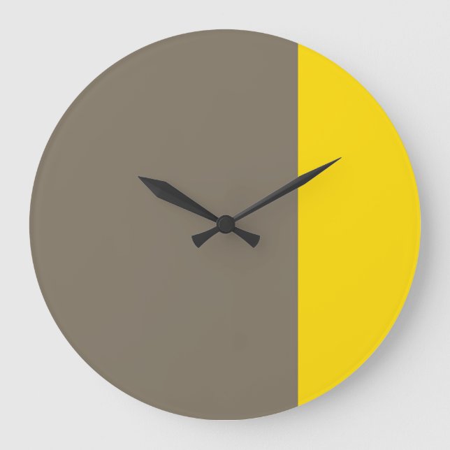 Bernies U-Boot Große Wanduhr (Vorderseite)